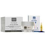 Set met gratis MartiDerm Platinum GF Vital Age Cream, crème voor de droge huid, 50 ml + Night Renew, nachtbooster, 2 ml x 5 ampullen