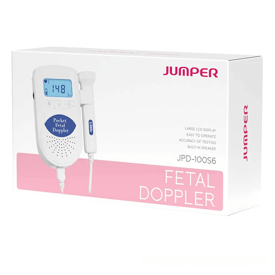 Doppler fetale Jumper JPD-100S6 rilevatore di frequenza cardiaca fetale