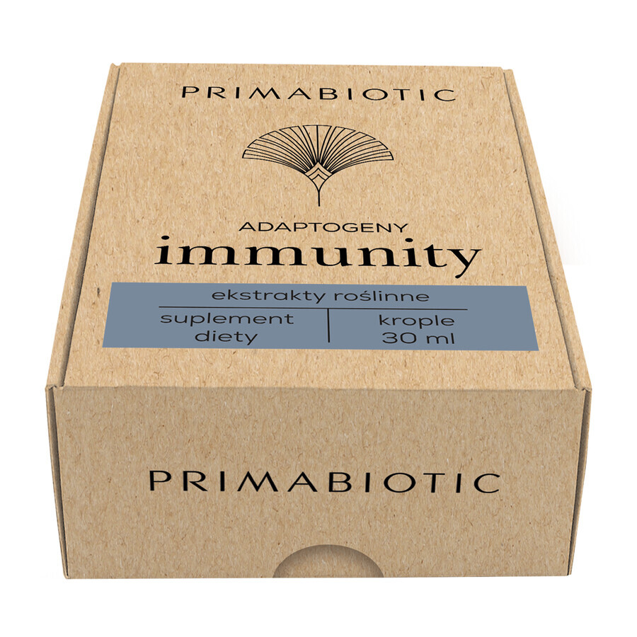 Primabiotic Adaptogenen Immuniteit, druppels, 30 ml