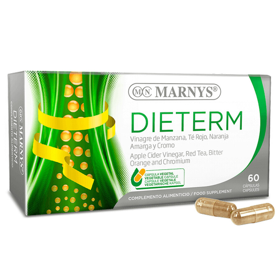 Dieterm Complex pentru slăbire, 60 capsule, Marnys