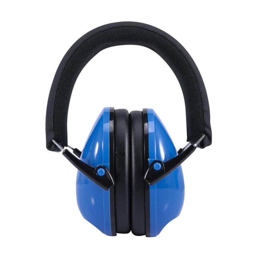 Haspro Kids Earmuffs, paraorecchie protettivo per bambini, da 4 anni, blu, 1 pezzo