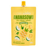 Owolovo Tropisch Ananas Appel en Ananas Mousse in een tube, 200 g