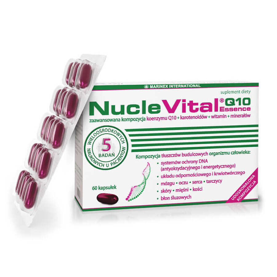 NucleVital Q10 Essence, 60 capsules