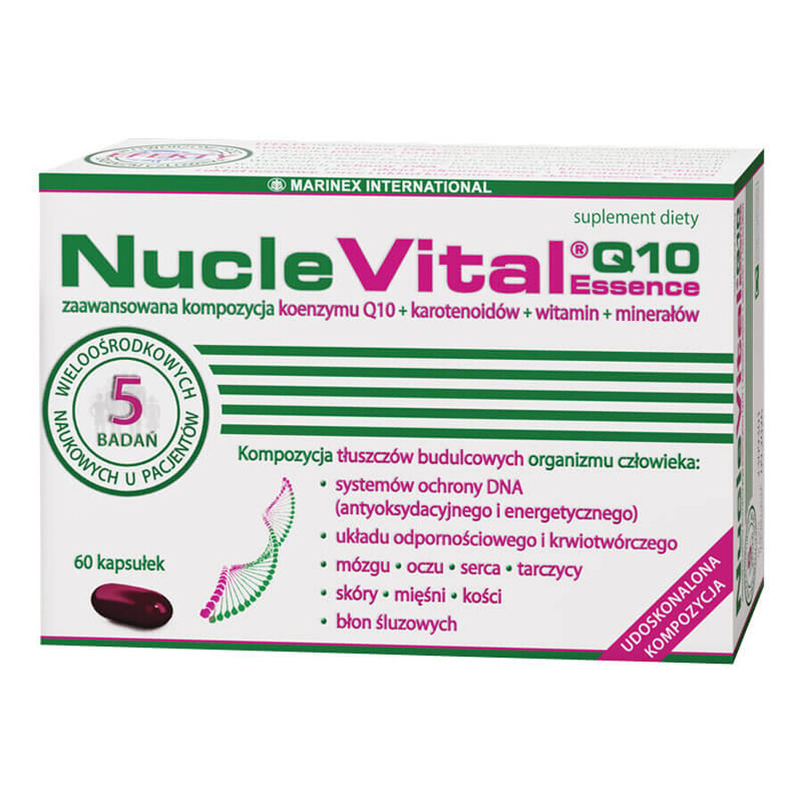 NucleVital Q10 Essence, 60 capsules