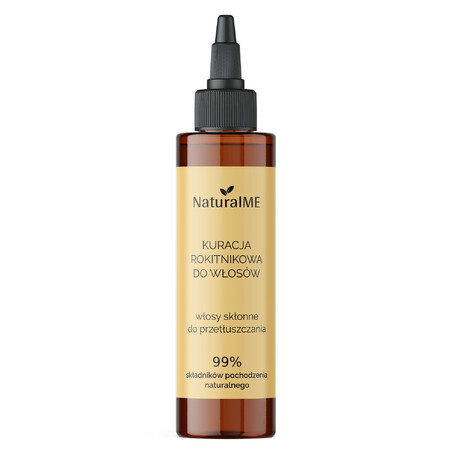 NaturalME, sea buckthorn treatment for oily hair, 75 ml