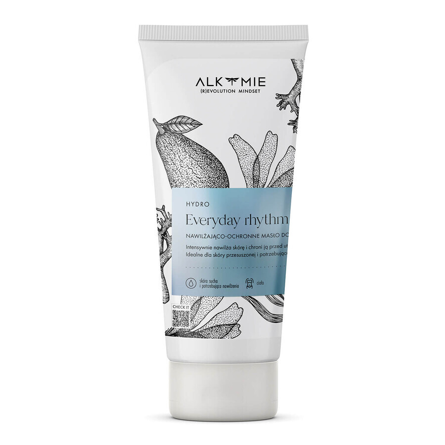 Alkmie Hydro Everyday Rhythm, hydraterende en beschermende body butter, 200 ml