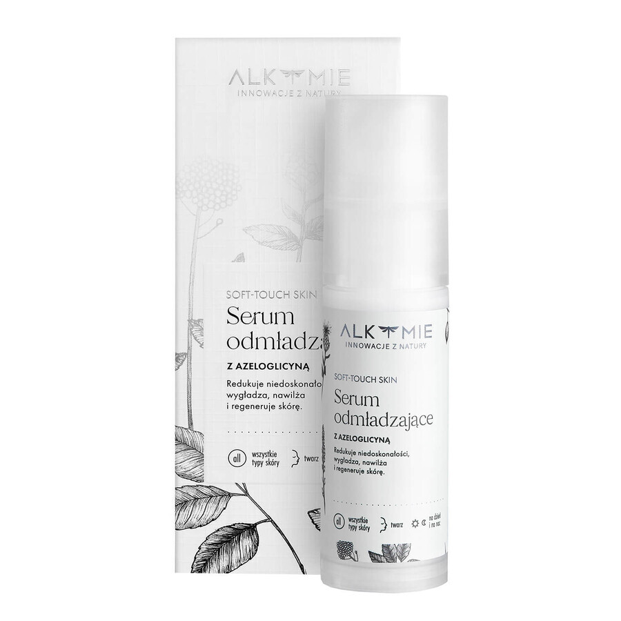 Alkmie Soft-Touch Skin, verjongend serum met azeloglycine, 30 ml