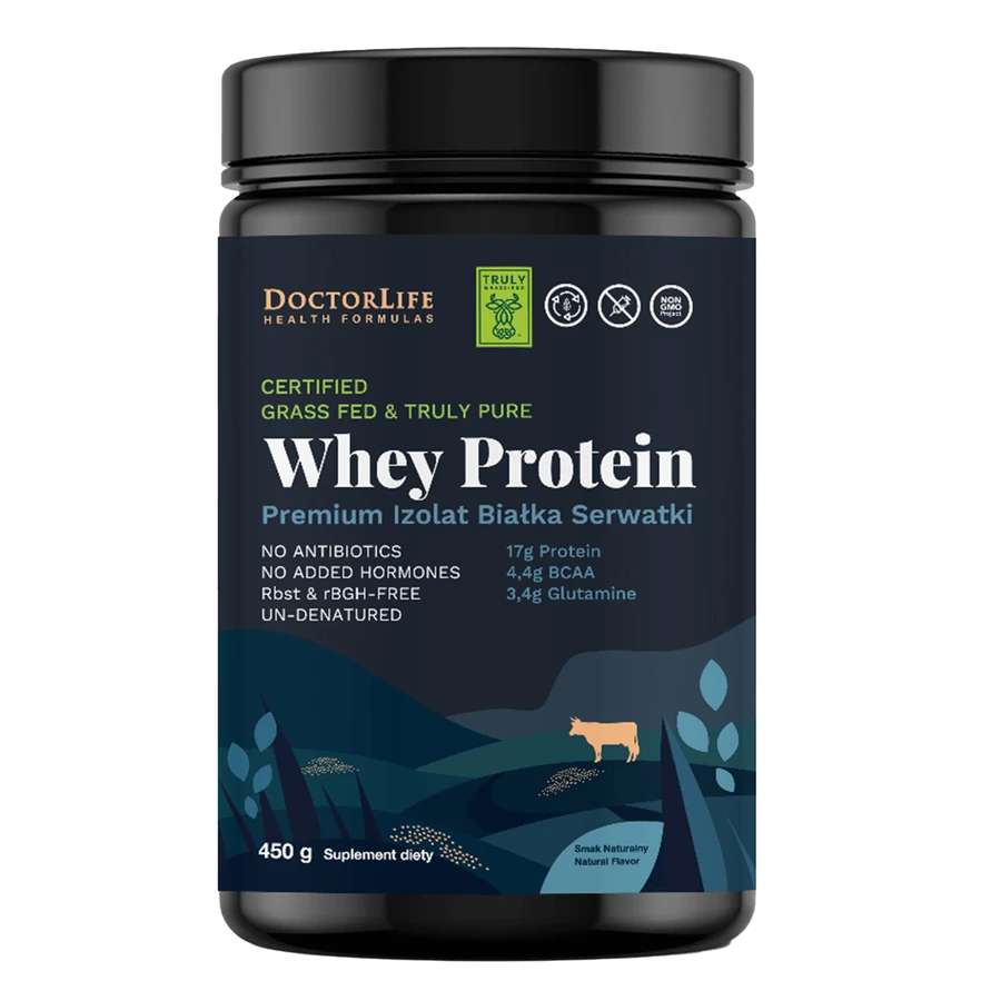 Doctor Life Whey Protein, neutral flavor, 450 g