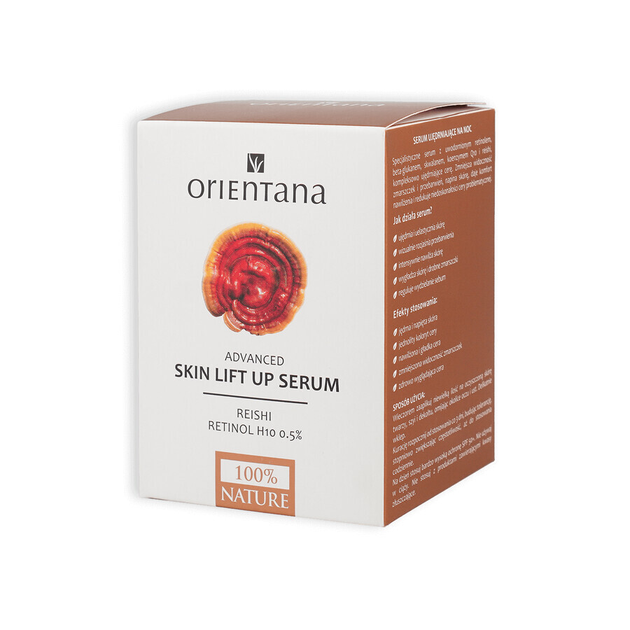 Orientana, suero reafirmante de noche Reishi Retinol H10 0,5%, 30 ml