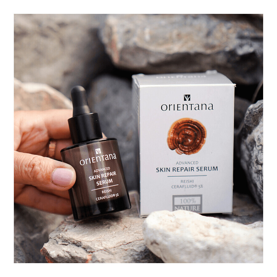 Orientana, sérum réparateur Reishi Cerafluid 5%, 30 ml