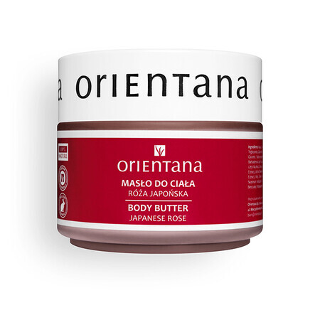 Orientana, body butter, Japanse roos, 100 g