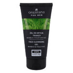 Orientana For Men, gezichtsreinigingsgel, bamboe en paarse rijst, 150 ml