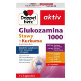 Doppelherz aktiv Glucosamine 1000 Joints + Curcumine, 40 gélules