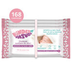 Kinder by Nature, lingettes humides pour bébés et enfants, 3 x 56 pièces