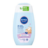 Nivea Baby 2-in-1 cleansing gel for body and hair before bed, from the first day, 200 ml