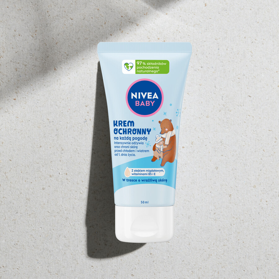 Nivea Baby, protective cream for all seasons, from the first day, 50 ml