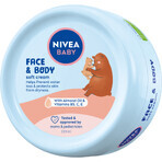 Nivea Baby, cremă de îngrijire pentru față și corp, din prima zi, 200 ml