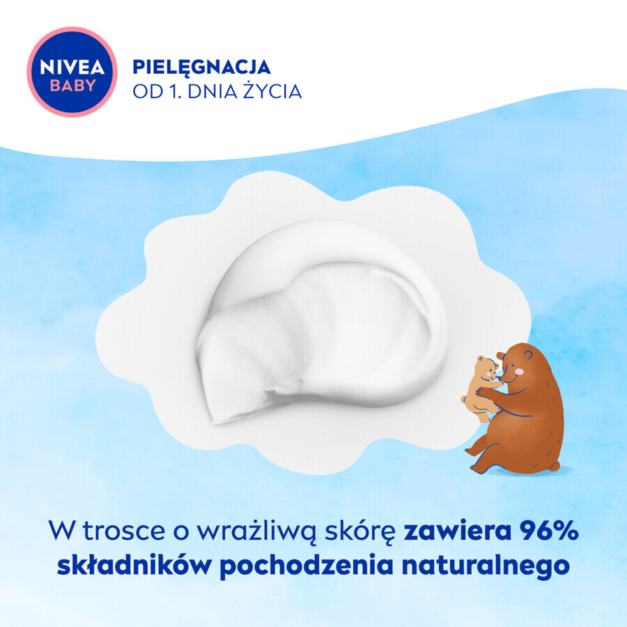 Nivea Baby, cremă de îngrijire pentru față și corp, din prima zi, 200 ml