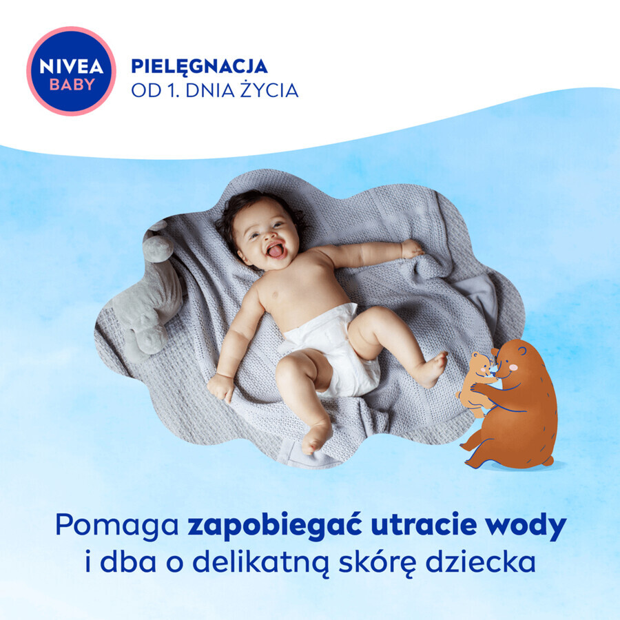 Nivea Baby, cremă de îngrijire pentru față și corp, din prima zi, 200 ml