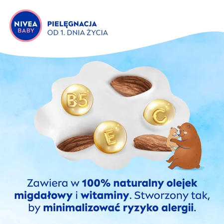 Nivea Baby, crème de soin pour le visage et le corps, dès le premier jour, 200 ml