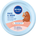 Nivea Baby, cremă de îngrijire pentru față și corp, din prima zi, 200 ml