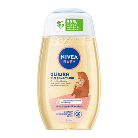 Nivea Baby, voedende olie, vanaf de eerste dag van het leven, 200 ml