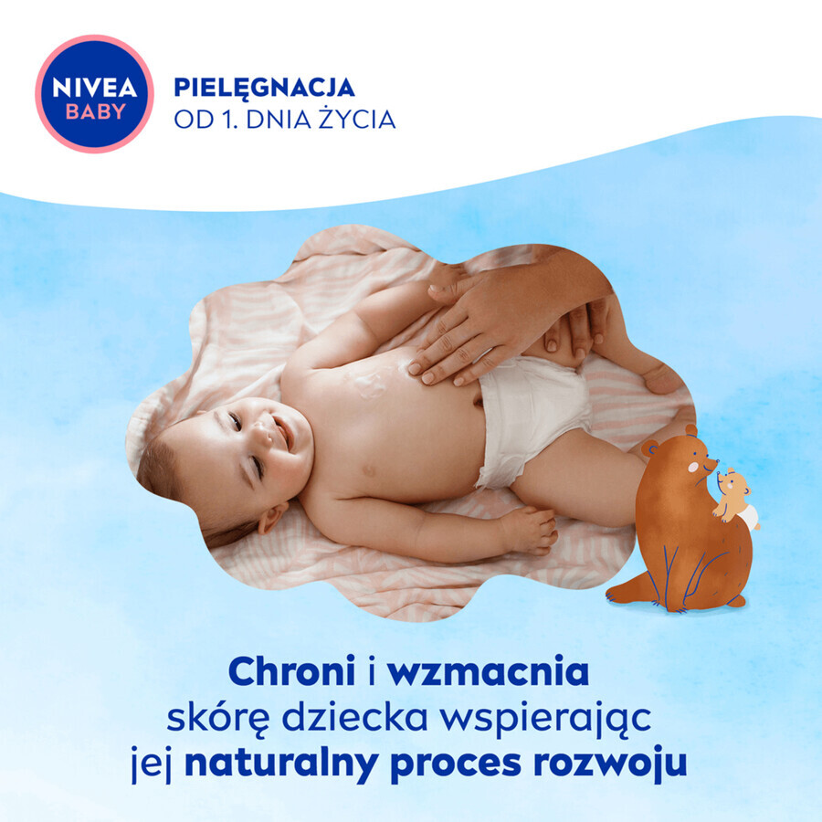 Nivea Baby, Feuchtigkeitsmilch, sanfte Pflege, ab Tag 1, 500 ml