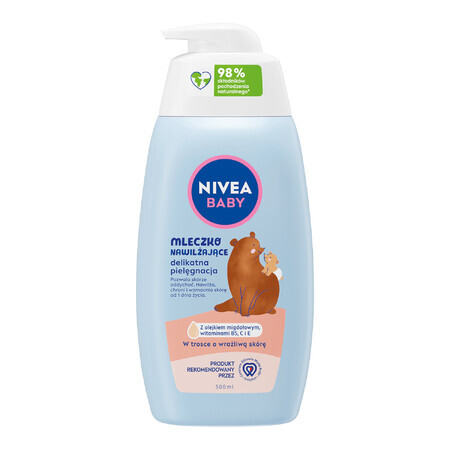 Nivea Baby, Feuchtigkeitsmilch, sanfte Pflege, ab Tag 1, 500 ml