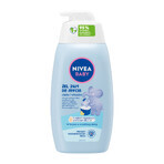 Nivea Baby, 2-in-1-Reinigungsgel für Körper und Haare, ab 1. Tag, 500 ml