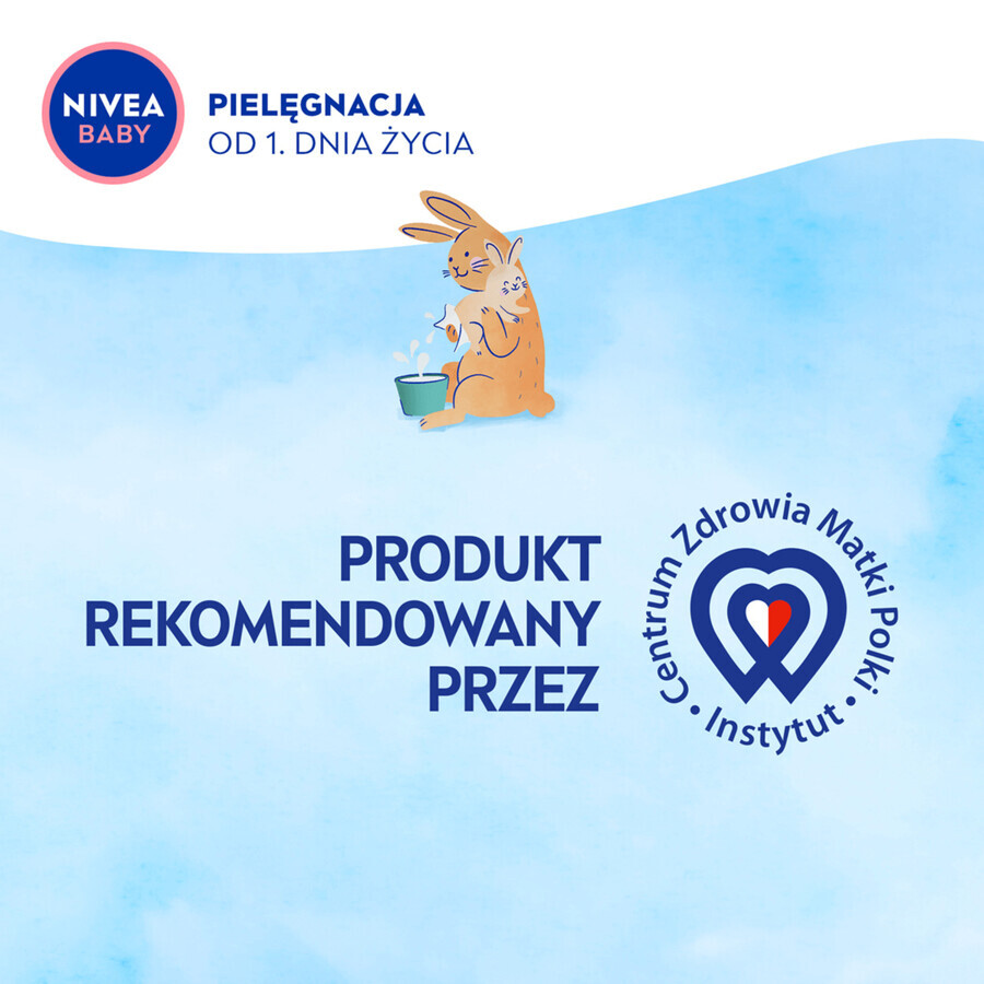 Nivea Baby 99% apă pură, șervețele umede biodegradabile, 3 x 57 bucăți