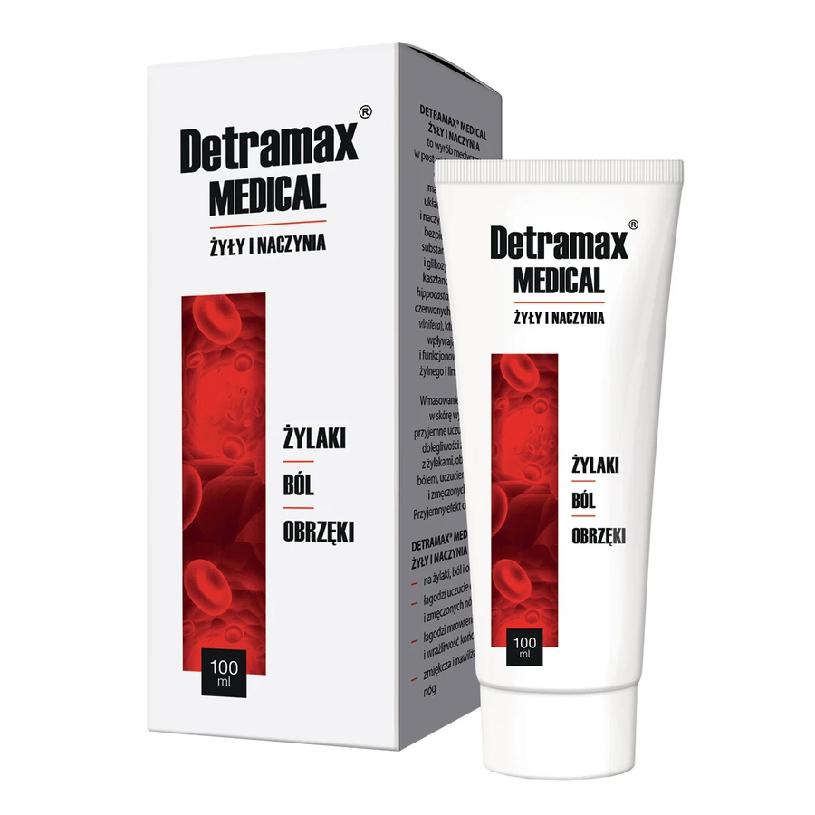 Detramax Medical Venen und Gefäße, Gel, 100 ml