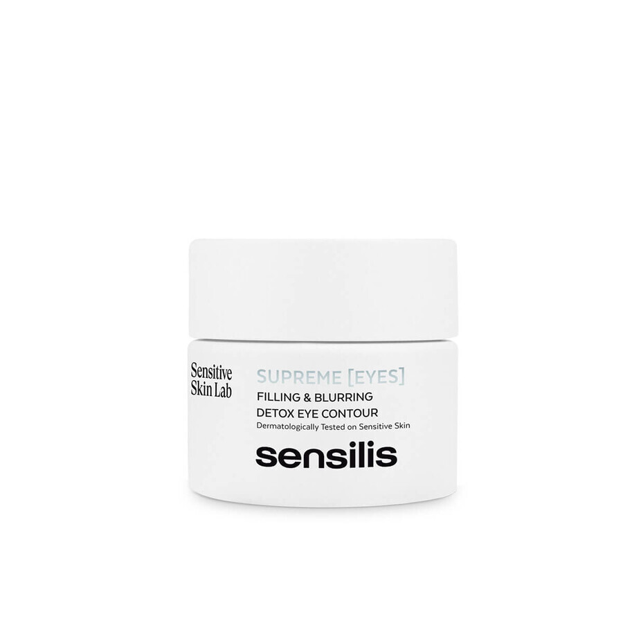 Sensilis Supreme Renewing&amp;Detox set, crema giorno, SPF15, 50 ml + crema occhi, 20 ml