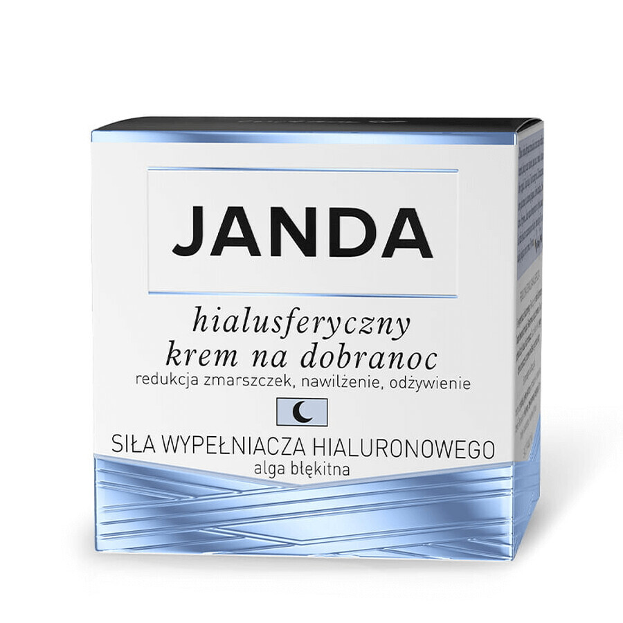 Janda Hyalusferic, crème voor het slapen gaan, 50 ml