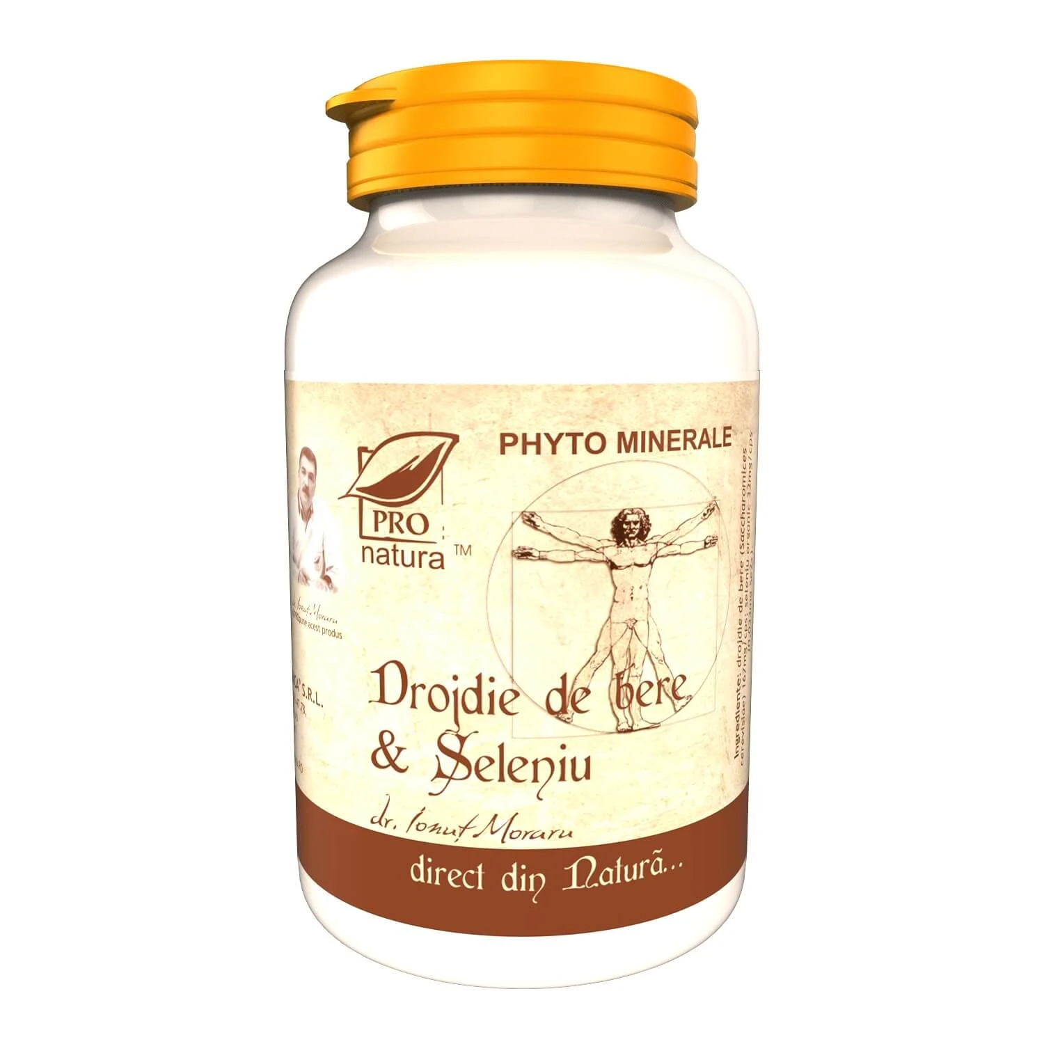 Biergist en selenium, 60 capsules, Pro Natura