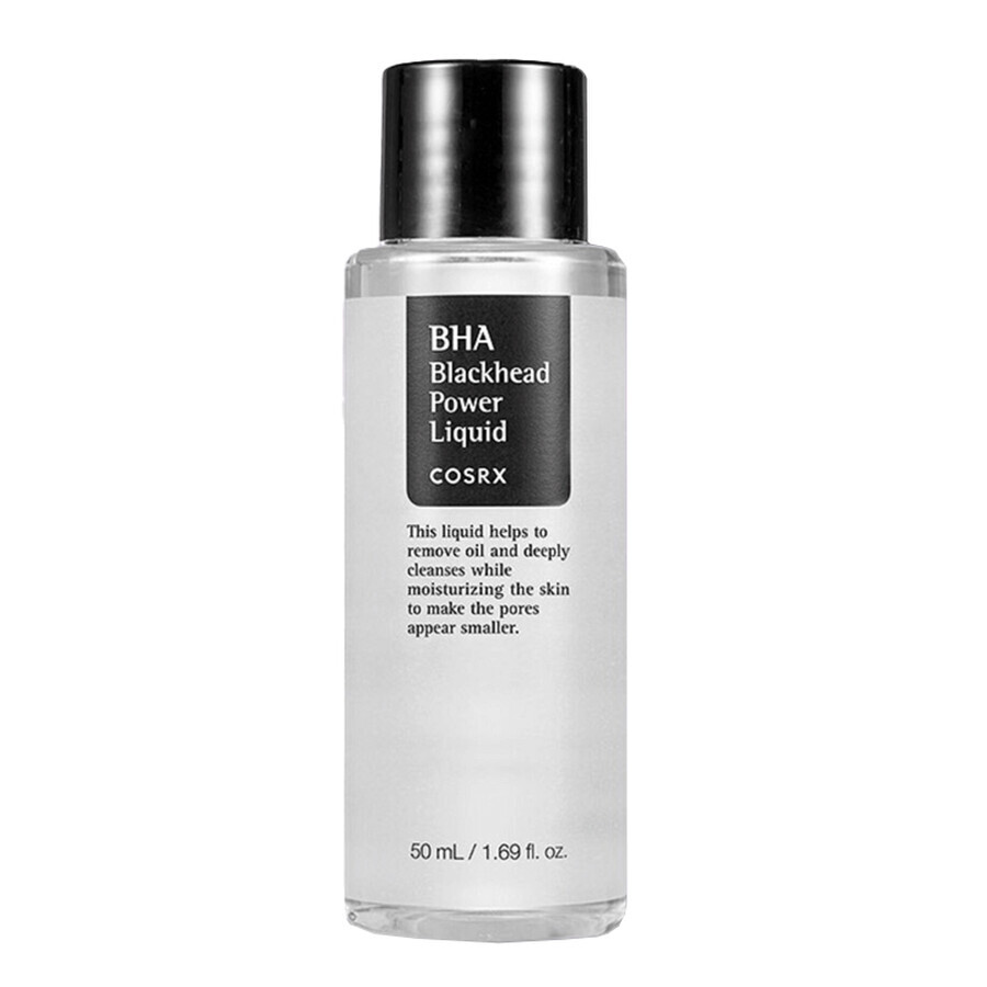 Cosrx BHA Blackhead Power Liquid, liquido esfoliante con BHA, 50 ml