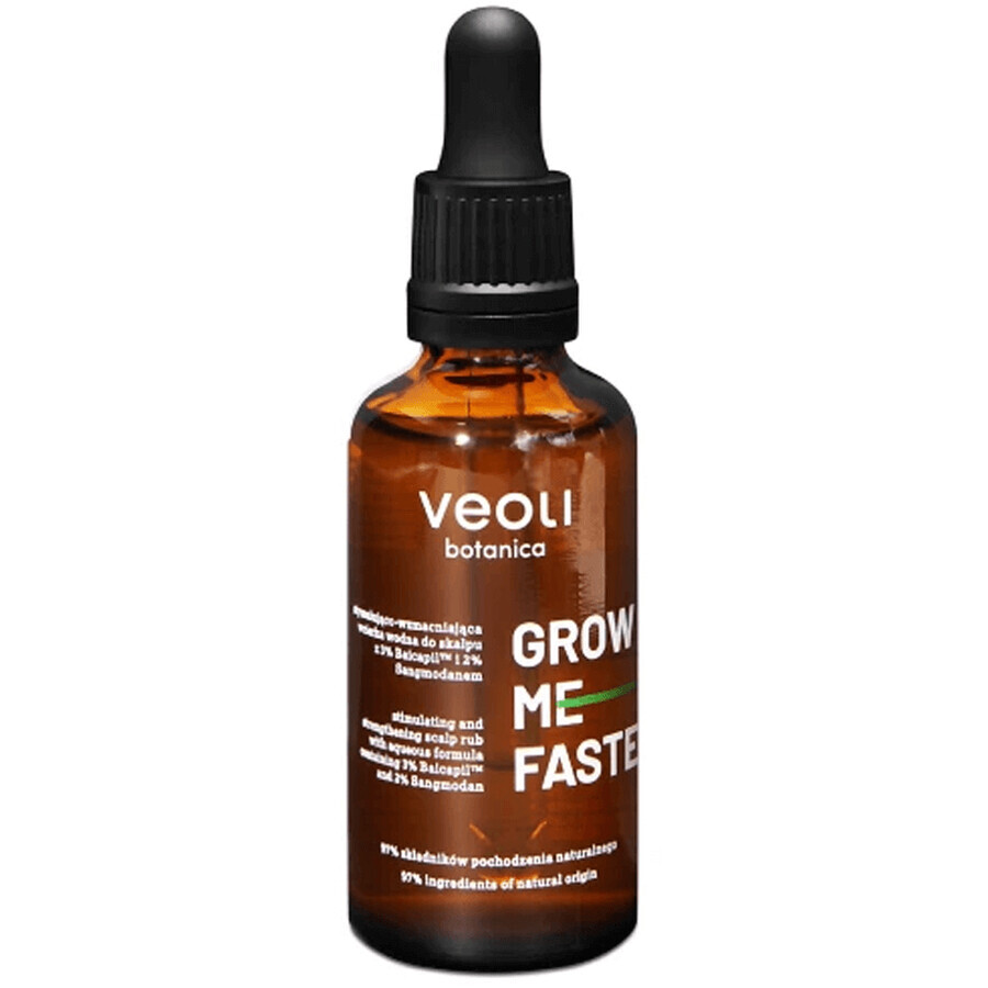 Veoli Botanica Hairly Ever After, olio per cuoio capelluto stimolante, rinforzante e rigenerante, 50 ml