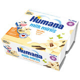 Humana Milk Minis Dessert, vanillepudding, na 10 maanden, 4 x 100 g