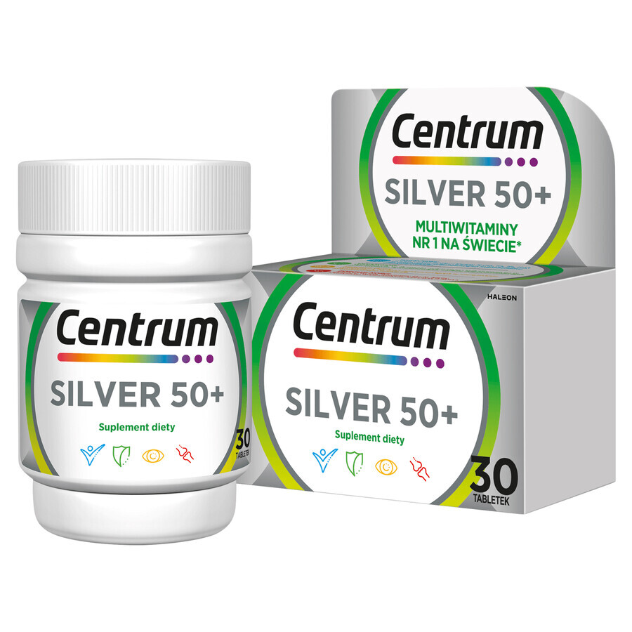 Centrum Zilver 50+, 30 tabletten