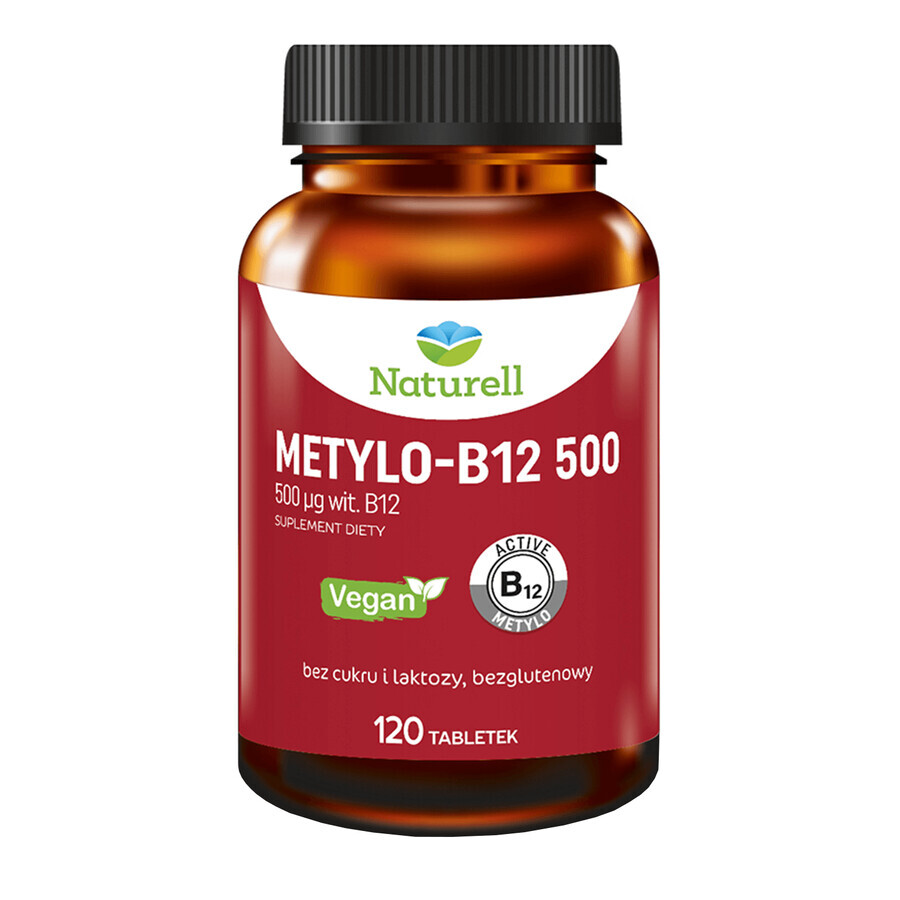 Naturell Methyl-B12 500, 120 tabletten