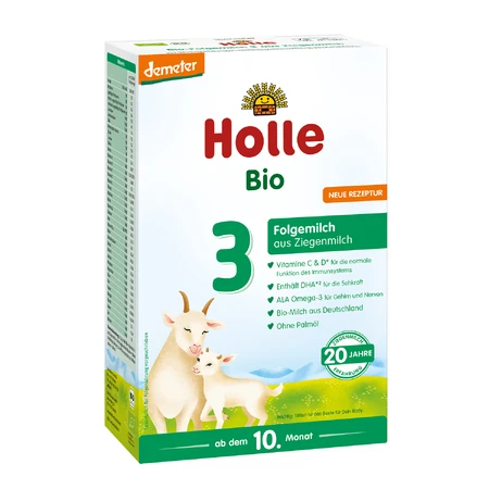Holle Bio 3, op basis van geitenmelk, vanaf 10 maanden, 400 g