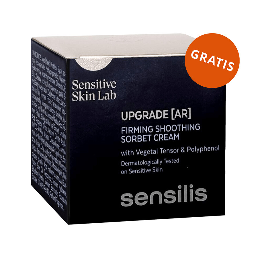 Sensilis Supreme, herstellende en verjongende nachtgel-crème, 50 ml + Upgrade AR, verstevigende en verzachtende sorbetcrème, 5 ml gratis