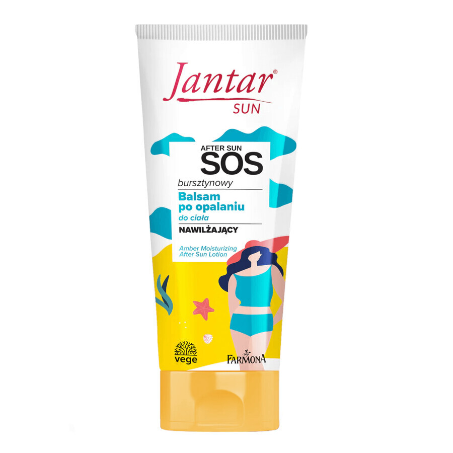 Farmona Jantar Sun, bálsamo para después del sol de color ámbar, hidratante, 200 ml