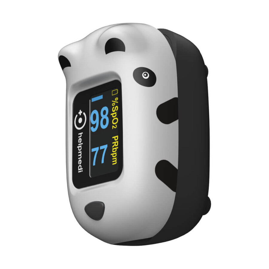 HelpMedi PulsoCare, pulse oximeter for children, panda