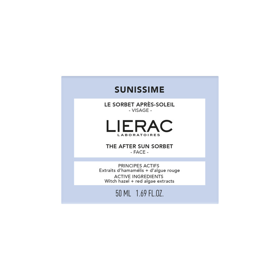 Lierac Sunissime, Gesichtssorbet nach der Sonne, 50 ml