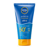 Nivea Sun Protect &amp; Moisture, Loțiune solară ultrahidratantă, SPF 50+, 150 ml