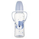 Canpol Babies, smalle fles met handvat, Schattige diertjes, 11/845, blauw, vanaf 12 maanden, 250 ml