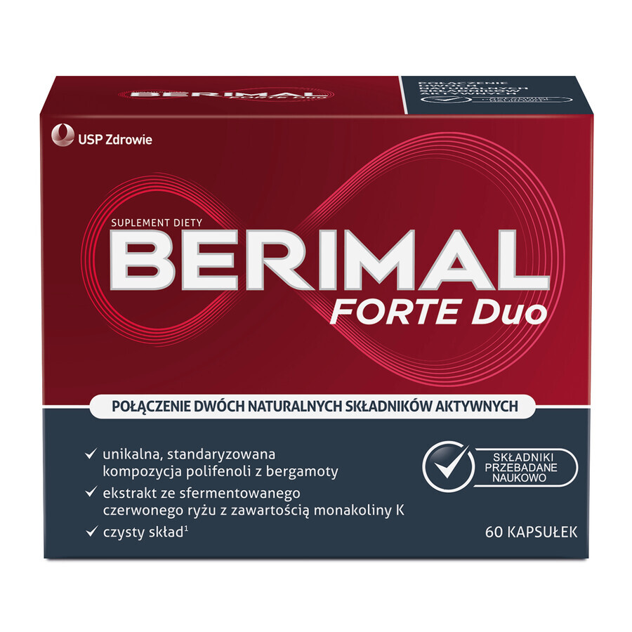 Berimal Forte Duo, 60 capsules