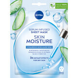 Nivea Skin Moisture, feuchtigkeitsspendende Blattmaske, 1 Stück