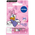 Nivea Daisy Duck, lipstick, verzorging, Fluweelroze, 4.8 g