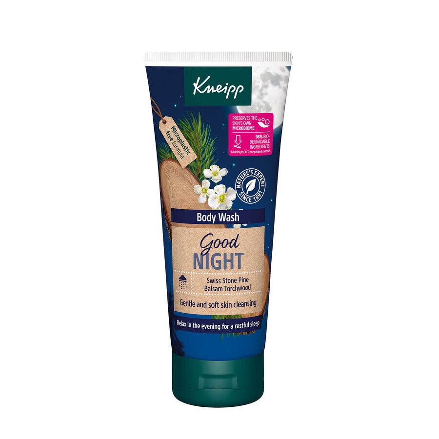 Kneipp Good Night, douchegel, Zwitserse den en amyris, 200 ml